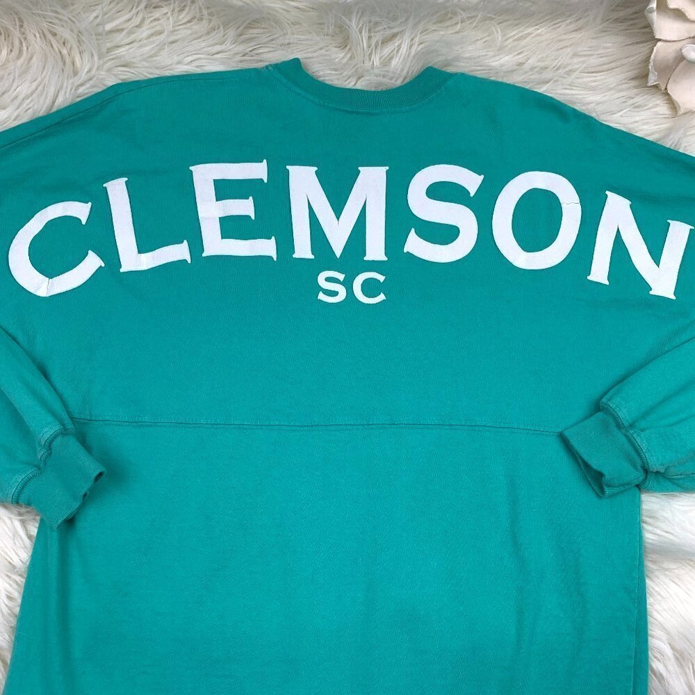 Spirit Clemson SC Long Sleeve Top Women's Size XS - Picture 6 of 11